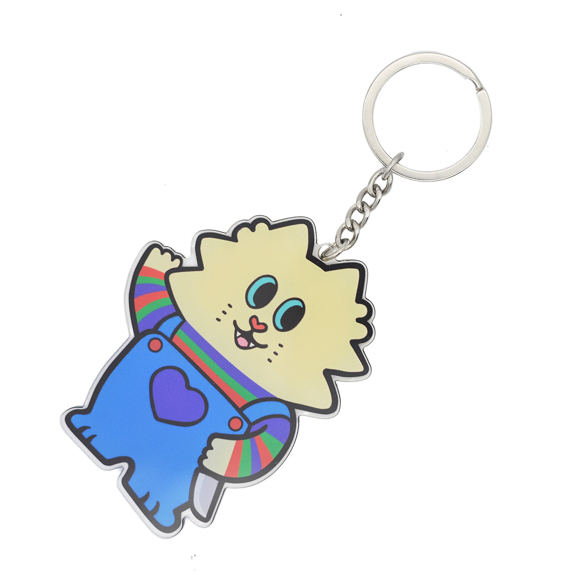 Scary acrylic Keychain