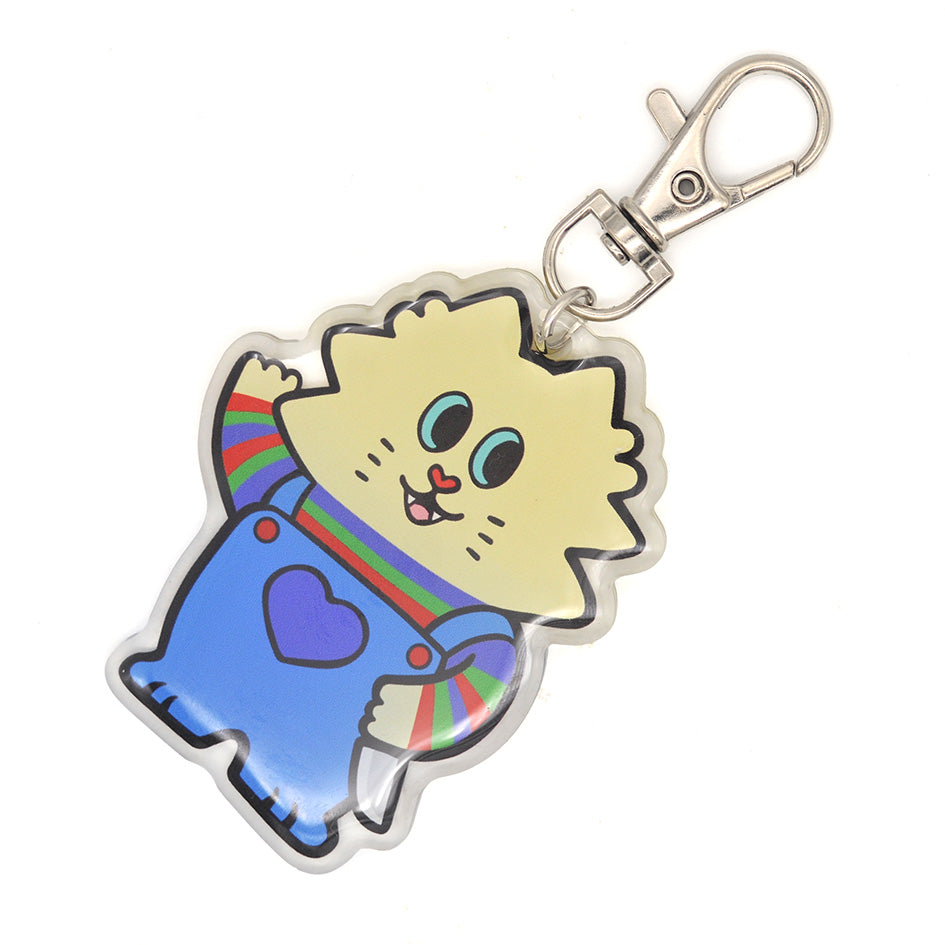 Scary acrylic Keychain