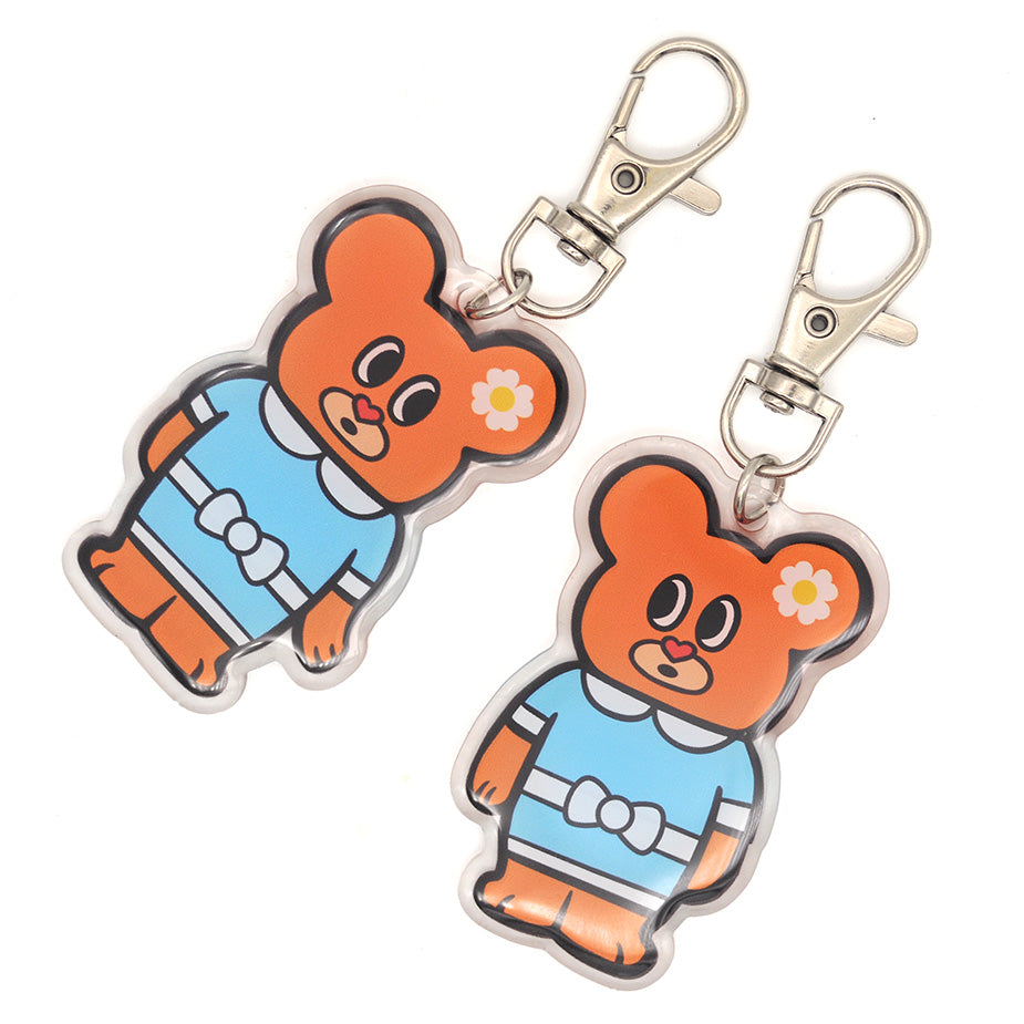 Scary acrylic Keychain