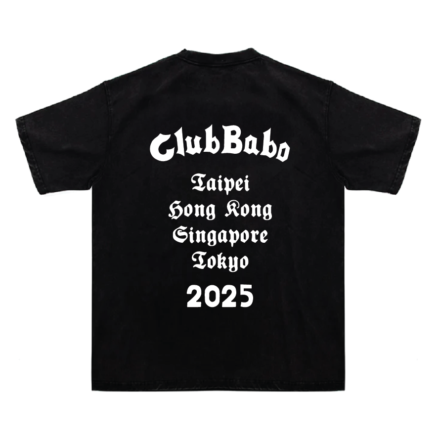 Black No Fear tour tee