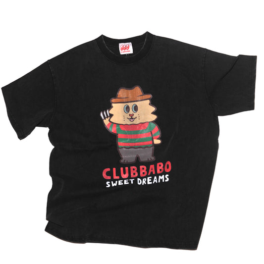 Claw Cat Tee (Washed Black)