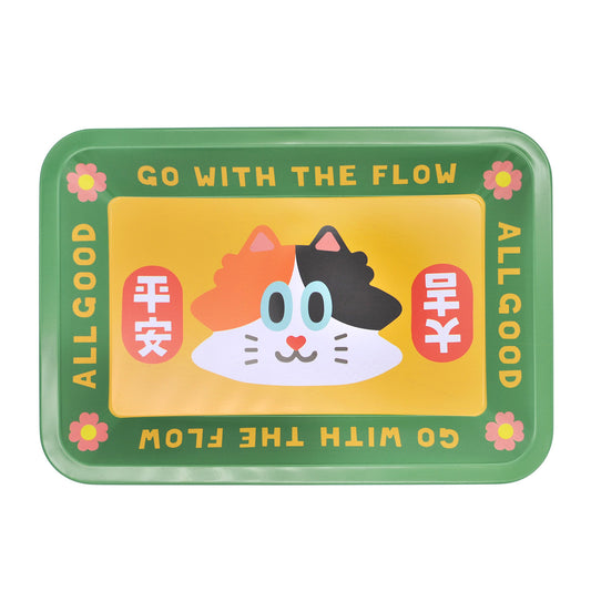 Lucky Metal Tray (Trimaneki)