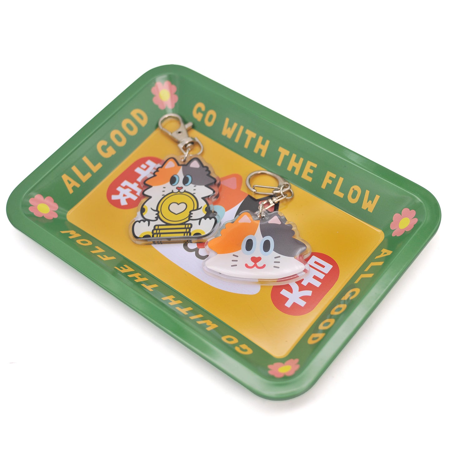 Lucky Metal Tray (Trimaneki)