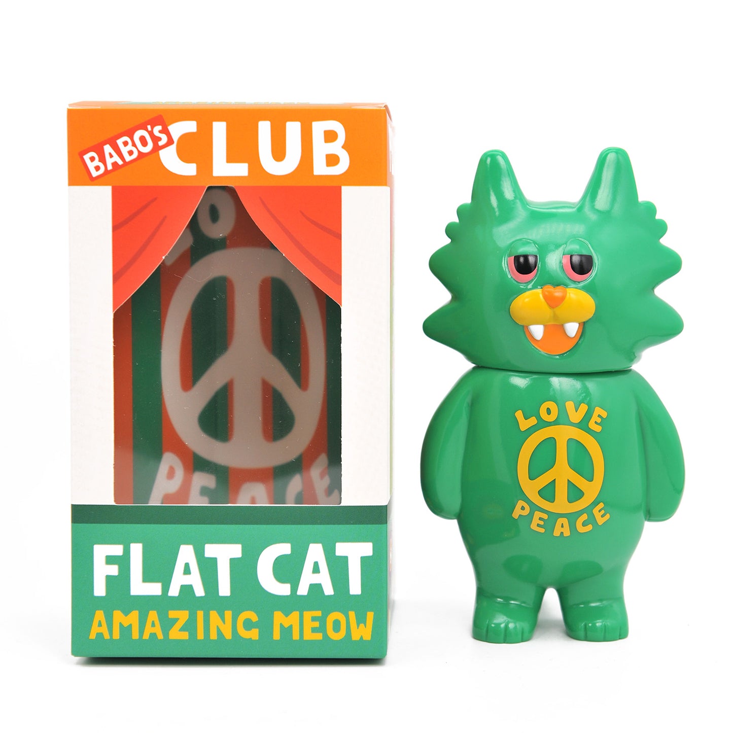 Flat Cat (Peace)