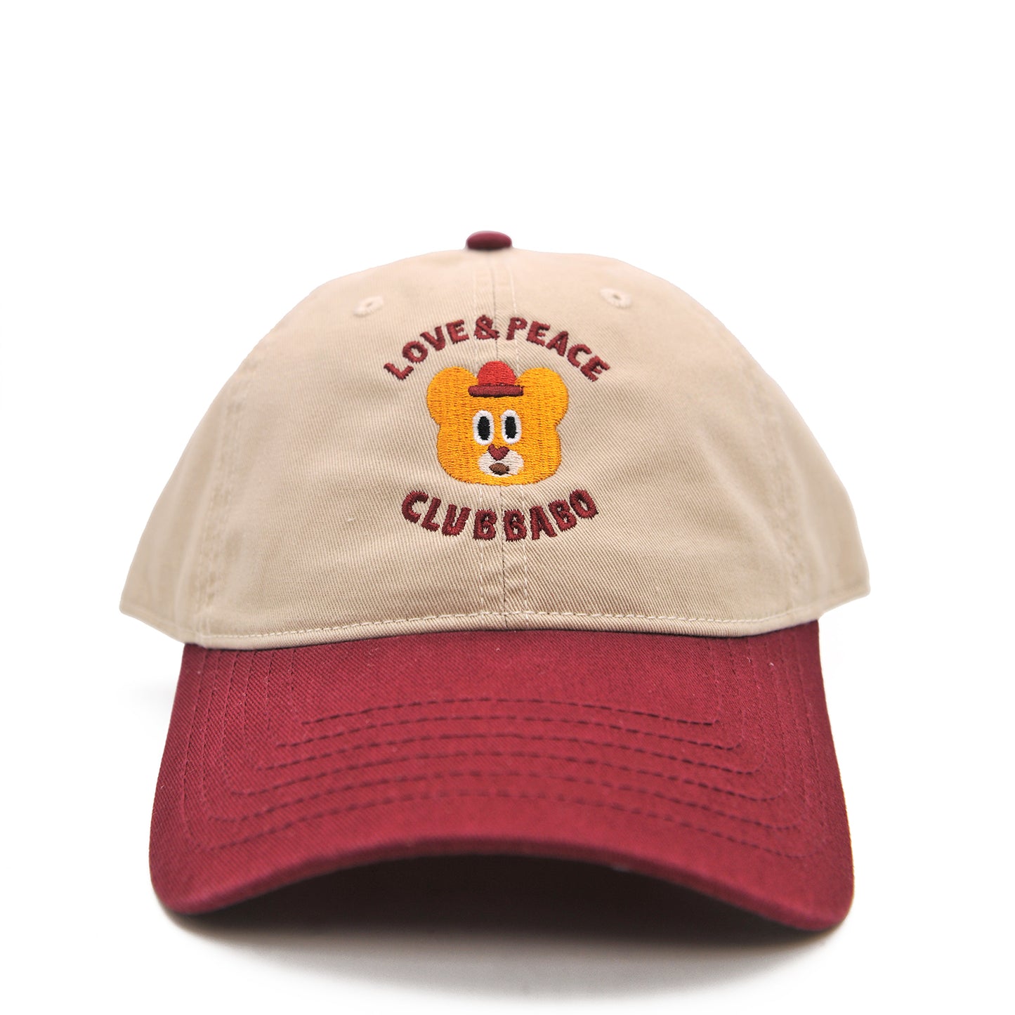 MIni Mice Deli hat (Beige and Red)