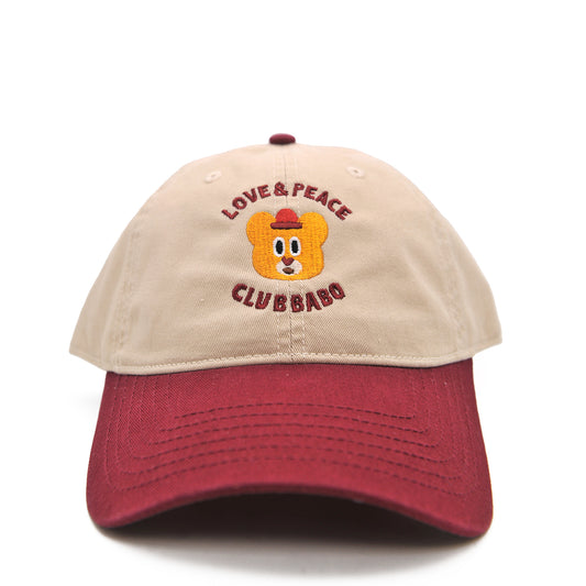 MIni Mice Deli hat (Beige and Red)