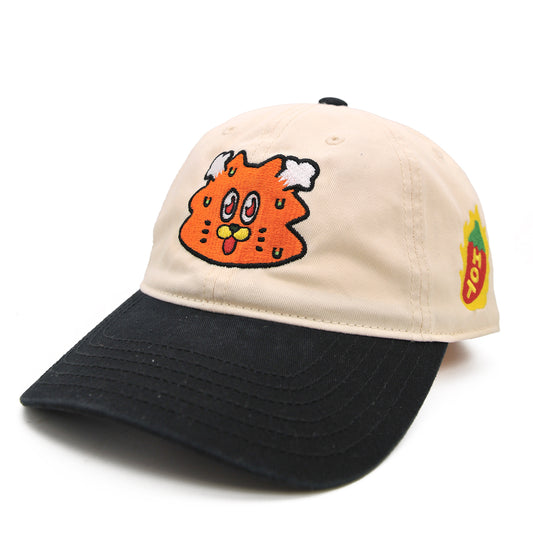 Hot cap hat (Beige and Black)