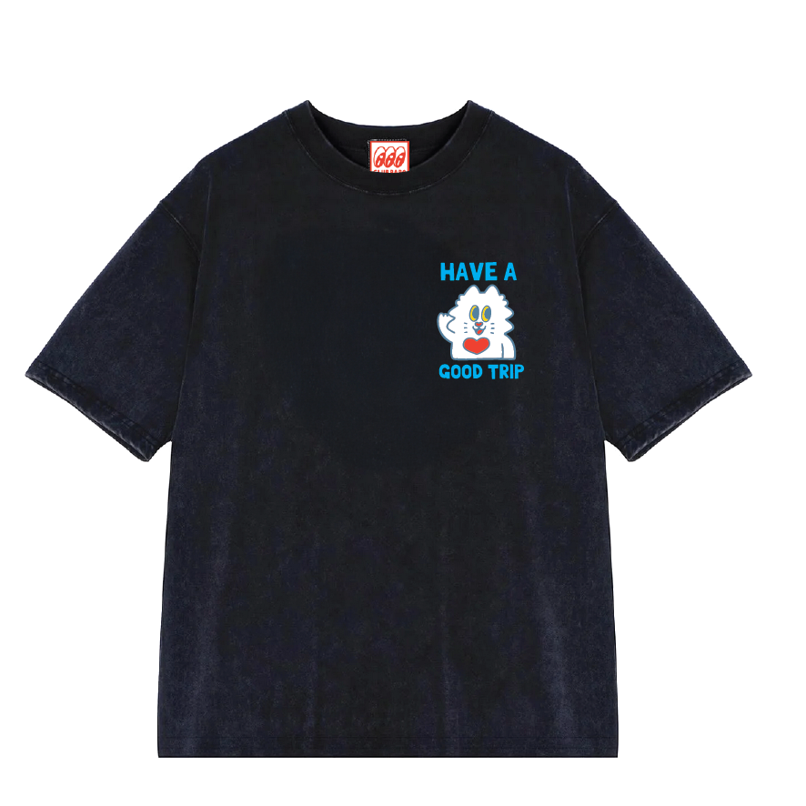 Blue Taxi Tee (washed grey)