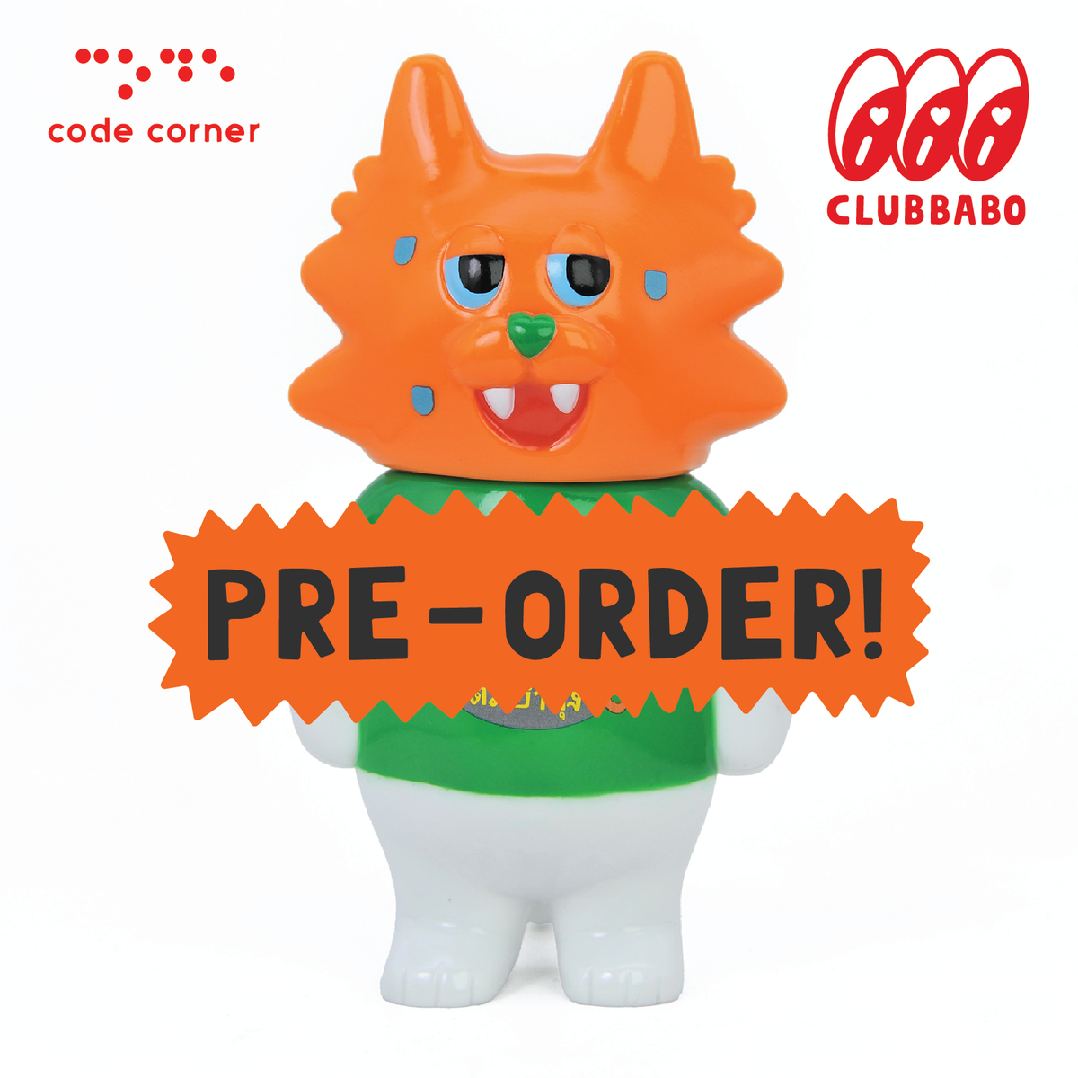 Flat Cat (Tom Yum) Club Babo x Code corner